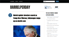 Desktop Screenshot of barrelperday.com